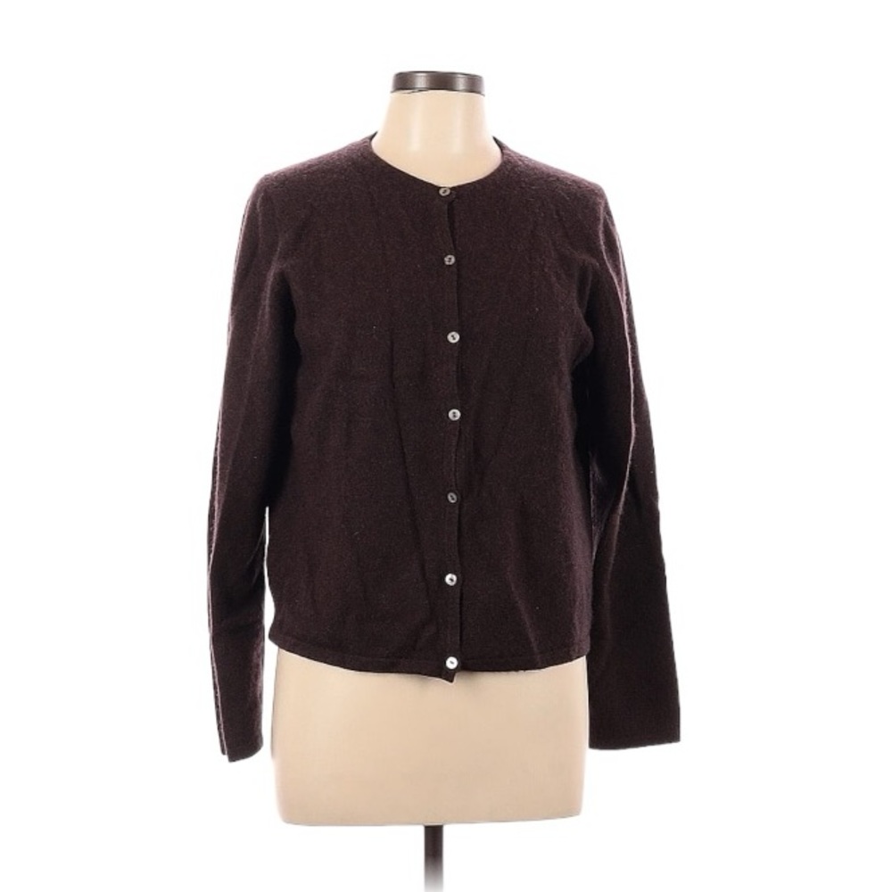 Charter Club Cashmere Brown Cardigan size Large